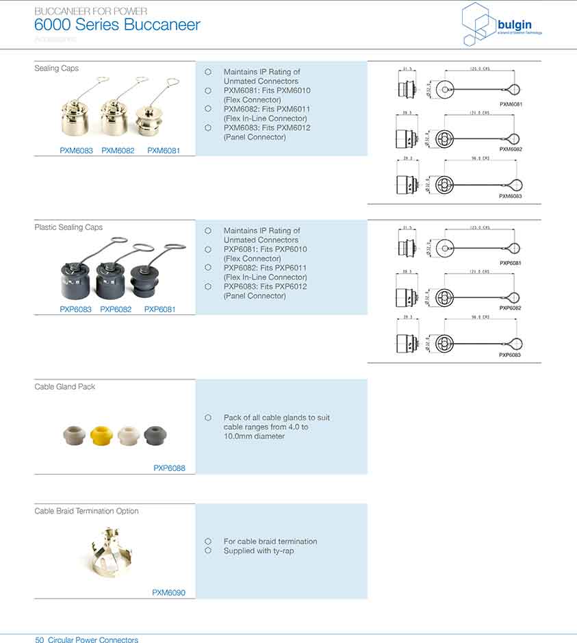 直插式線纜連接器PXP6011附件 直插式線纜連接器PXP6011附件
